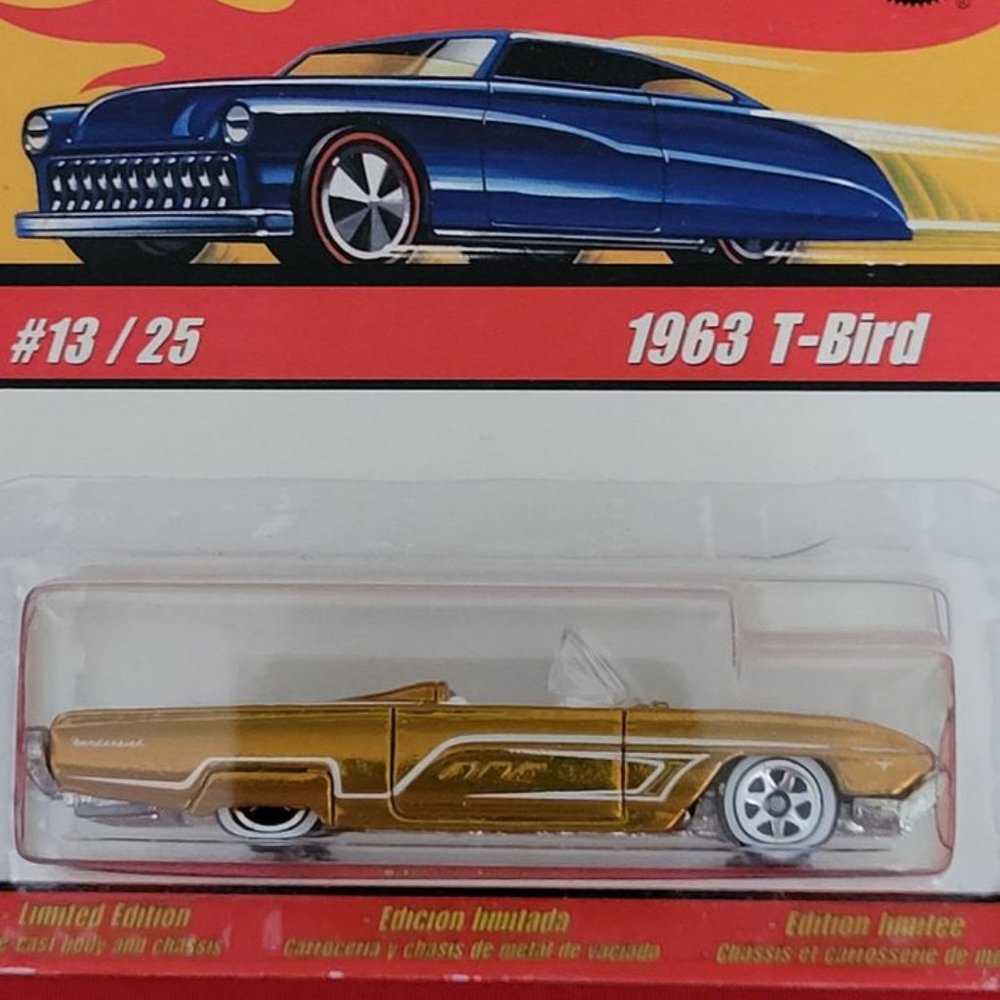 2005 LIMITED EDITION HOT WHEELS CLASSICS, 1963 T-BIRD, SERIES 1, MINT!!!